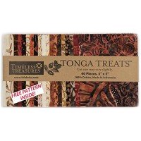 Tonga Treats spice market 5" Charm pack