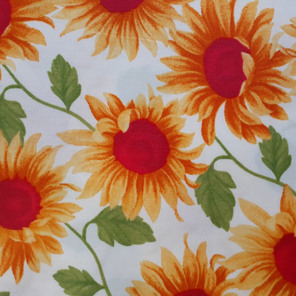 sunflowers fabric