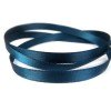6mm satin ribbon by the metre - military blue