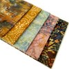 Earth Tones Fat Quarter Fabric Bundle x 5