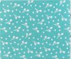 fox and bunny fat quarters - blue floral