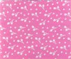fox and bunny fat quarters - pink floral