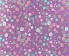 fox and bunny fat quarters - purple floral