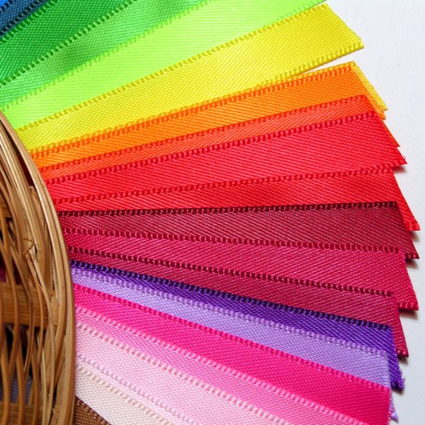 Large Wholesale Rolls Of Double Satin Ribbon