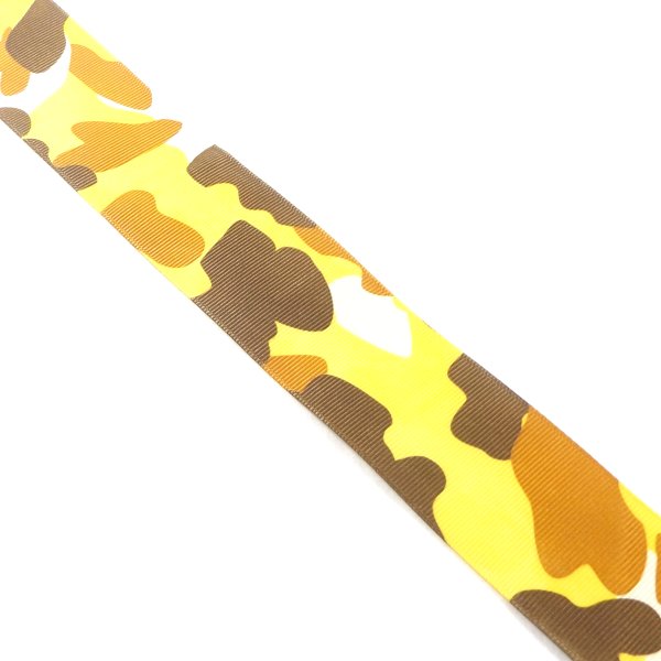 38mm Camouflage Grosgrain Ribbon