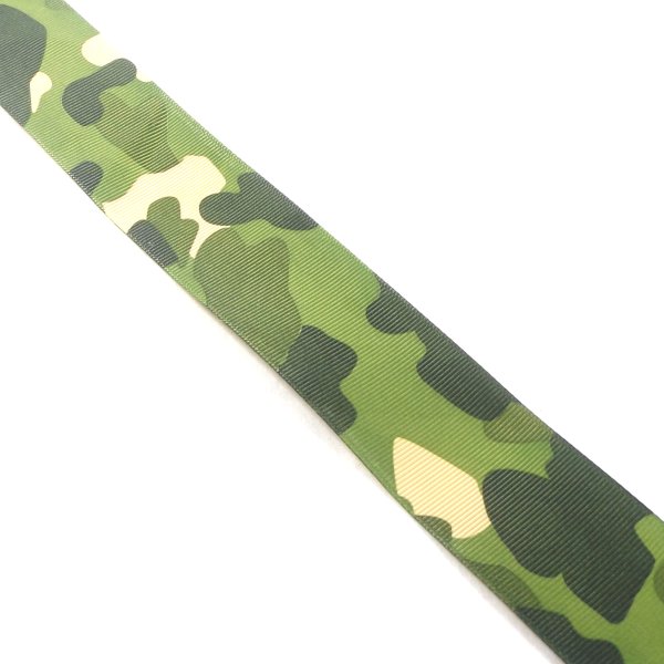 38mm Camouflage Grosgrain Ribbon