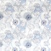 carnation floral cotton fabric