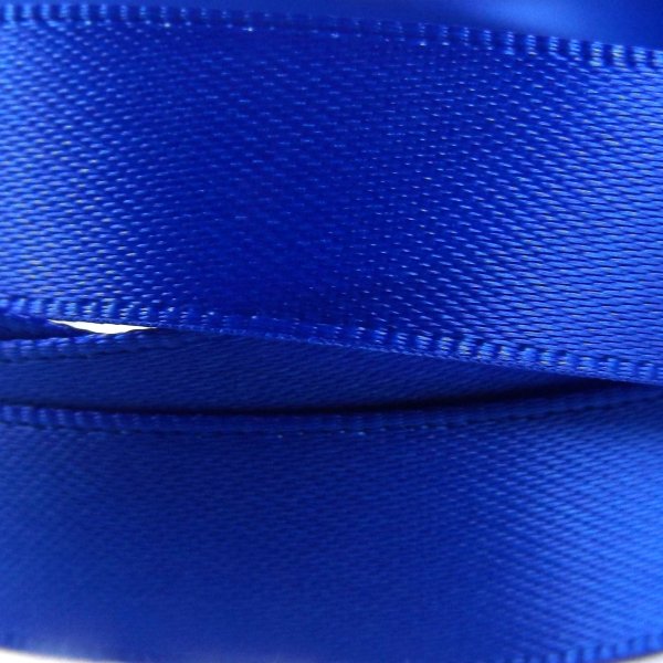 Blue Satin Ribbon 