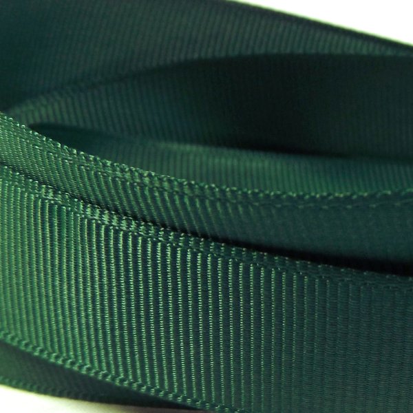 Green Grosgrain Ribbon 