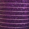 purple - 10mm glitter velvet ribbon by the metres
