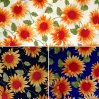 sunflowers cotton poplin fabric