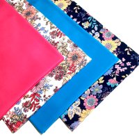 Included in this deal: neon floral - fat quarter bundle
