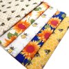 bees and sunflowers fabric bundle