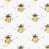 tiled bees on ivory