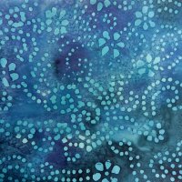 100% Cotton Blue Swirls On Blue Batik Design - Clearance 60cm X 50cm Included in this deal: 100% Cotton Blue Swirls on Blue Batik Design - Clearance 60cm x 50cm