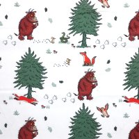 100% Cotton Poplin Gruffalo Woods Design - Clearance 55cm X 48cm Included in this deal: 100% Cotton Poplin Gruffalo woods Design - Clearance 55cm x 48cm