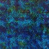 100% Cotton Turquoise Leopard Spots Batik Design - Clearance 50cm x 112cm