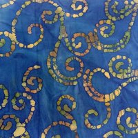100% Cotton Gold Swirls Batik Design - Clearance 120cm X 45cm Included in this deal: 100% Cotton Gold Swirls Batik Design - Clearance 120cm x 45cm