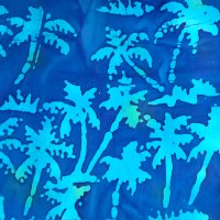100% Cotton Blue Palm Trees Batik Design - Clearance 120cm X 35cm Included in this deal: 100% Cotton Blue Palm Trees Batik Design - Clearance 120cm x 35cm