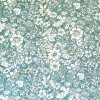 100% Cotton Poplin Vintage Ditsy Floral Blue Design - Clearance 112cm x 40cm