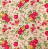 100% Cotton Poplin Vintage Roses Design - Clearance 112cm x 30cm