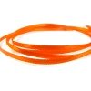 3mm satin ribbon rolls - autumn orange