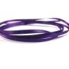 3mm satin ribbon rolls - purple