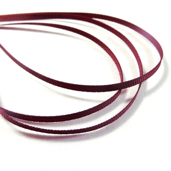 3mm - 1/8" Grosgrain Ribbon All Lengths