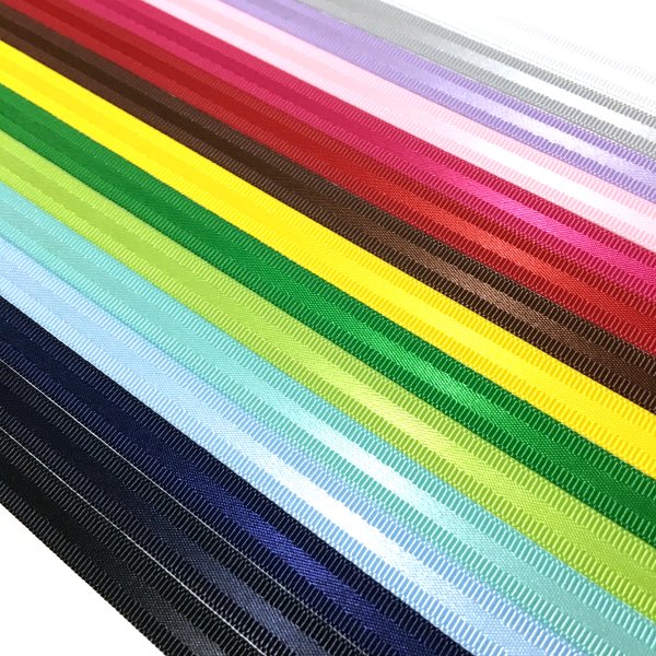 10mm Grosgrain Edged Satin Ribbon