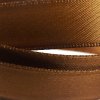 10mm single satin ribbon brown 90m large roll