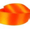 25mm satin ribbon rolls - autumn orange