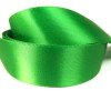 25mm satin ribbon rolls - classic green
