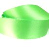 25mm satin ribbon rolls - green flash