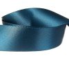 25mm satin ribbon rolls - military blue