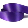 25mm satin ribbon rolls - purple