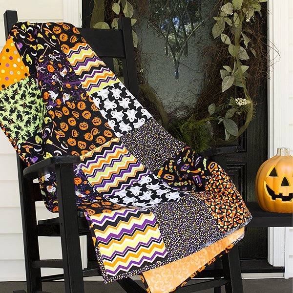 Large Halloween Quilt Project Full Pattern