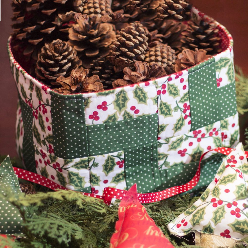 Christmas Storage Boxes Gift Boxes Sewing Pattern