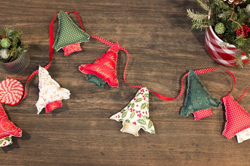 Christmas Garland Or Bunting Sewing Pattern